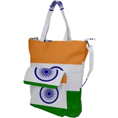 Flag Of India Shoulder Tote Bag by abbeyz71