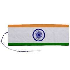 Flag Of India Roll Up Canvas Pencil Holder (m) by abbeyz71