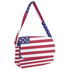 Flag Of The United States Of America  Courier Bag by abbeyz71