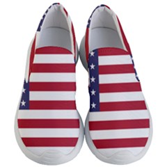 Flag Of The United States Of America  Women s Lightweight Slip Ons by abbeyz71