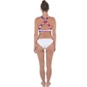 Flag of The United States of America  Cross Back Hipster Bikini Top  View2