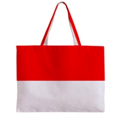 Flag Of Indonesia Zipper Mini Tote Bag by abbeyz71