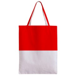 Flag Of Indonesia Zipper Classic Tote Bag by abbeyz71