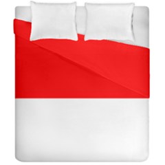 Flag Of Indonesia Duvet Cover Double Side (california King Size) by abbeyz71