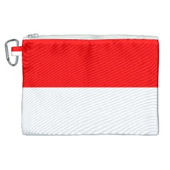 Flag Of Indonesia Canvas Cosmetic Bag (xl) by abbeyz71