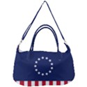 Betsy Ross flag USA America United States 1777 Thirteen Colonies vertical Removal Strap Handbag View2