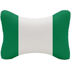 Flag Of Nigeria Seat Head Rest Cushion by abbeyz71