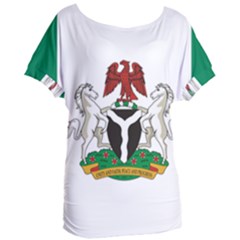 Flag Of Nigeria  Women s Oversized Tee by abbeyz71