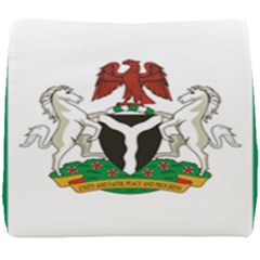 Flag Of Nigeria  Seat Cushion by abbeyz71