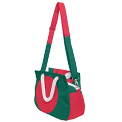 Flag Of Bangladesh Rope Handles Shoulder Strap Bag by abbeyz71