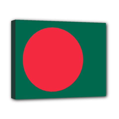 Flag Of Bangladesh Canvas 10  X 8  (stretched) by abbeyz71