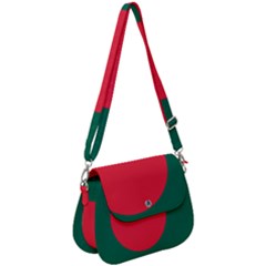 Flag Of Bangladesh Saddle Handbag by abbeyz71