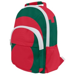 Flag Of Bangladesh Rounded Multi Pocket Backpack by abbeyz71