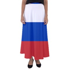 National Flag Of Russia Flared Maxi Skirt by abbeyz71