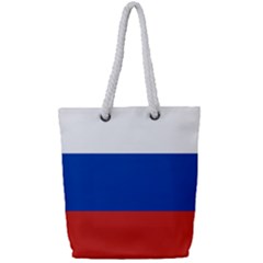 National Flag Of Russia Full Print Rope Handle Tote (small) by abbeyz71