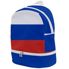 National Flag Of Russia Zip Bottom Backpack by abbeyz71