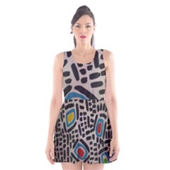 Edm By Traci K Scoop Neck Skater Dress