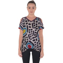 Edm By Traci K Cut Out Side Drop Tee