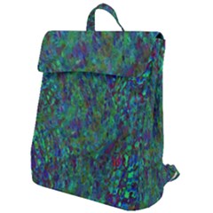 Essence Of A Peacock Flap Top Backpack by bloomingvinedesign