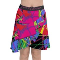 Club Fitstyle Fitness By Traci K Chiffon Wrap Front Skirt by tracikcollection