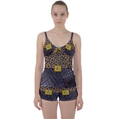 Cougar By Traci K Tie Front Two Piece Tankini