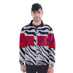 Striped By Traci K Men s Windbreaker by tracikcollection