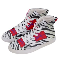 Striped By Traci K Men s Hi-top Skate Sneakers by tracikcollection
