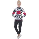 Striped by Traci K Casual Zip Up Jacket View2