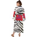 Striped by Traci K Maxi Kimono View2