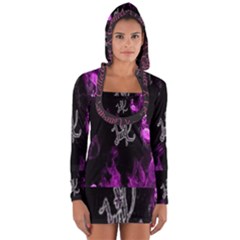 Fushion By Traci K Long Sleeve Hooded T-shirt by tracikcollection