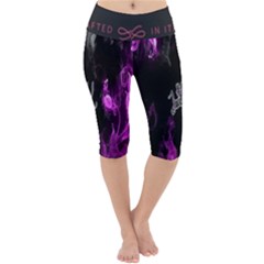 Fushion By Traci K Lightweight Velour Cropped Yoga Leggings by tracikcollection