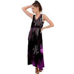 Fushion By Traci K V-neck Chiffon Maxi Dress by tracikcollection