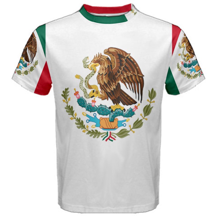 Flag of Mexico Men s Cotton Tee