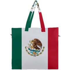 Flag Of Mexico Canvas Travel Bag by abbeyz71