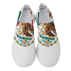 Flag Of Mexico Women s Slip On Sneakers by abbeyz71
