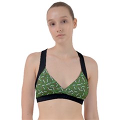 Pepe The Frog Face Pattern Green Kekistan Meme Sweetheart Sports Bra by snek