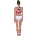 Flag of The Philippines Cross Back Hipster Bikini Top  View2