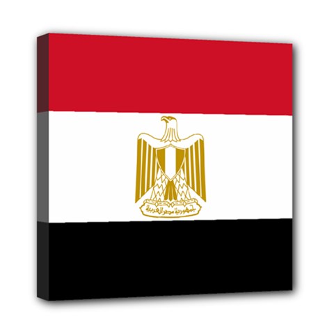 Flag Of Egypt Mini Canvas 8  X 8  (stretched) by abbeyz71