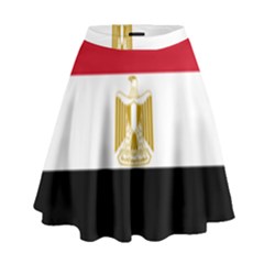 Flag Of Egypt High Waist Skirt by abbeyz71