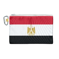 Flag Of Egypt Canvas Cosmetic Bag (large) by abbeyz71