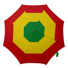 Ethiopia Tricolor Hook Handle Umbrellas (large) by abbeyz71