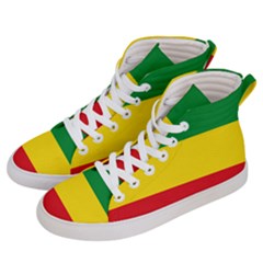 Ethiopia Tricolor Women s Hi-top Skate Sneakers by abbeyz71