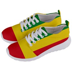 Ethiopia Tricolor Men s Lightweight Sports Shoes by abbeyz71