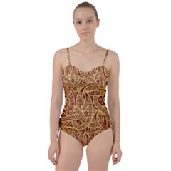 Fine Pattern Sweetheart Tankini Set by Sobalvarro