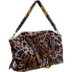 Cheetah By Traci K Canvas Crossbody Bag by tracikcollection