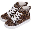 Cheetah by Traci K Kids  Hi-Top Skate Sneakers View2
