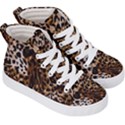 Cheetah by Traci K Kids  Hi-Top Skate Sneakers View3