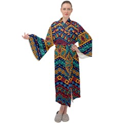Untitled Maxi Velour Kimono by Sobalvarro