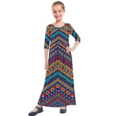 Untitled Kids  Quarter Sleeve Maxi Dress