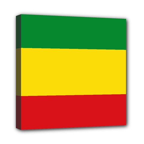 Flag Of Ethiopia Mini Canvas 8  X 8  (stretched) by abbeyz71